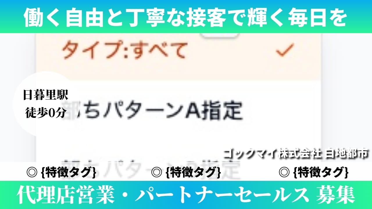 代理店営業・パートナーセールス - ゴックマイ株式会社